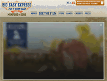 Tablet Screenshot of bigeasyexpress.com